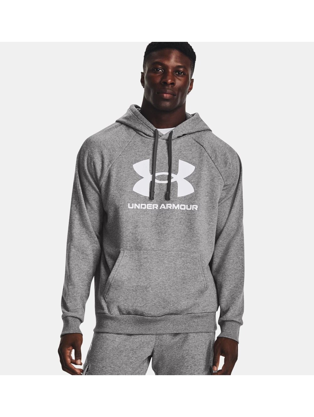 Men’s Under Armour Loose Fit Cold Gear Rival Fleece Logo Hoodie  - Size XL